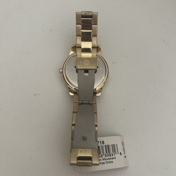 NEW Relic by Fossil Men's Watch ZR15718 Gold Tone Pearlescent Face No Battery - Picture 4 of 15